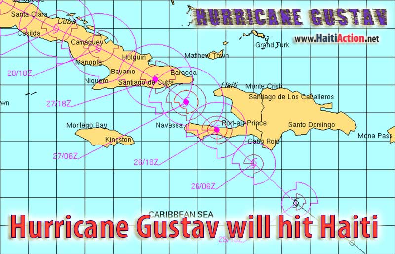 Tropical Storm approaches haiti