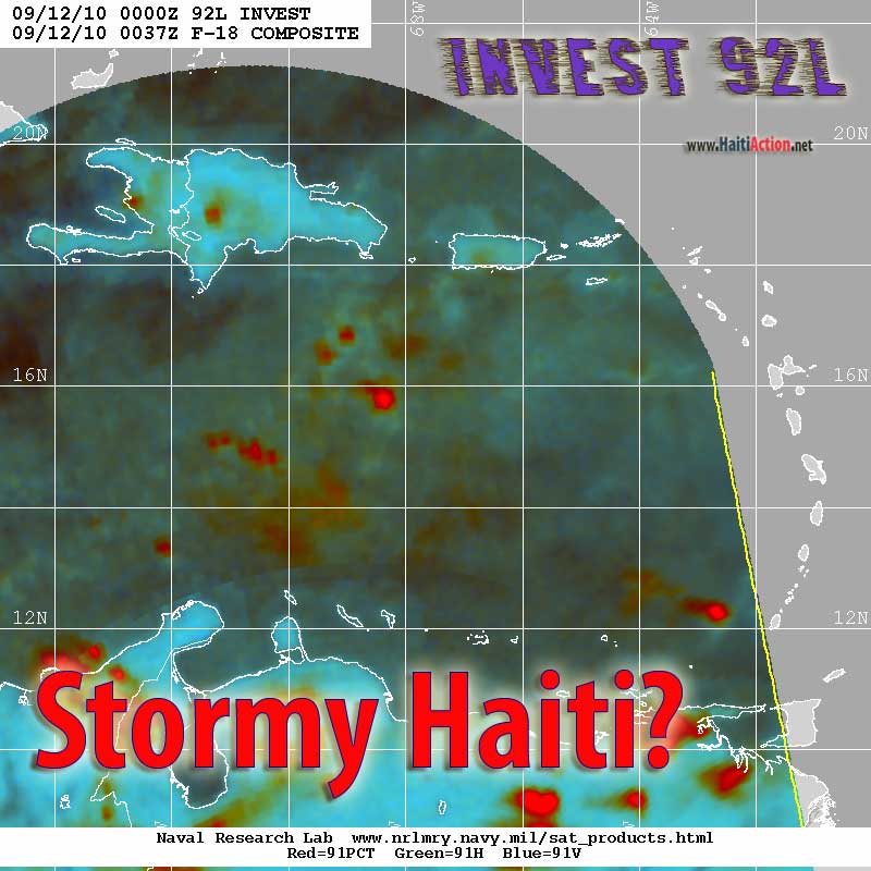 Earl and Fiona satellite images